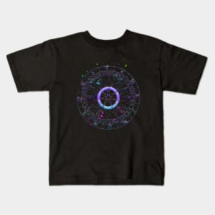 Astrology wheel (I) Kids T-Shirt